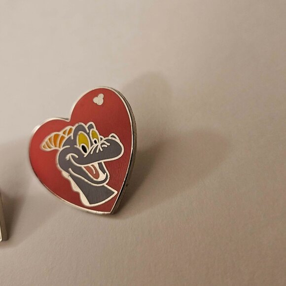 Disney Pin lot of two Figment Mater Hidden Mickey series 2010 2014 75148 99911 - Picture 3 of 7